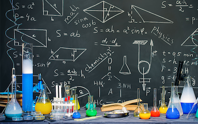 Table of various chemicals